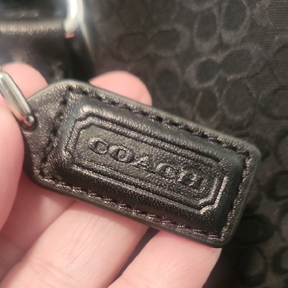 Coach Signature Mini Boston Bag - Black - Travel Bag - Picture 2 of 15